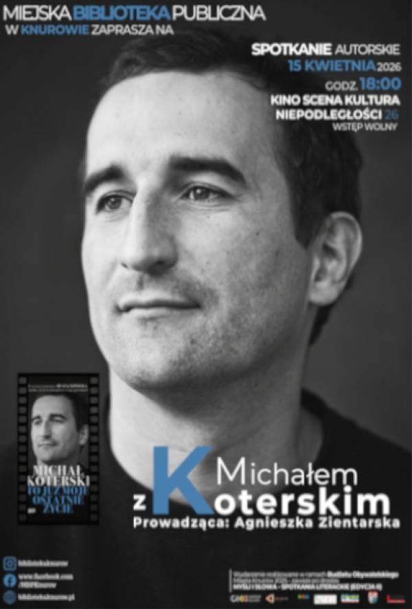Spotkanie autorskie z Michałem Koterskim