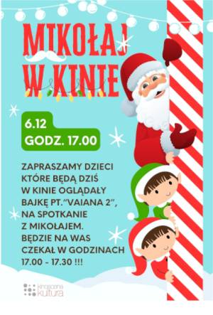 MIKOŁAJ W KINIE
